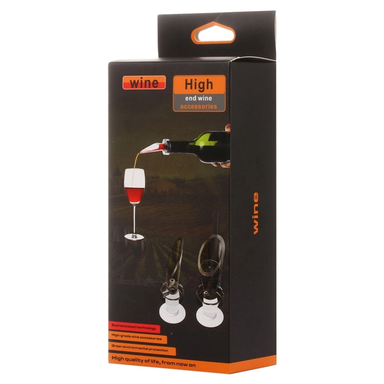 NiJia Portable Essential Aerating Oxygenating Wine Pourer Red Wine Bottle Stopper Aerator Decanter, the First Generation - Bottle Stopper by NiJia | Online Shopping South Africa | PMC Jewellery | Buy Now Pay Later Mobicred