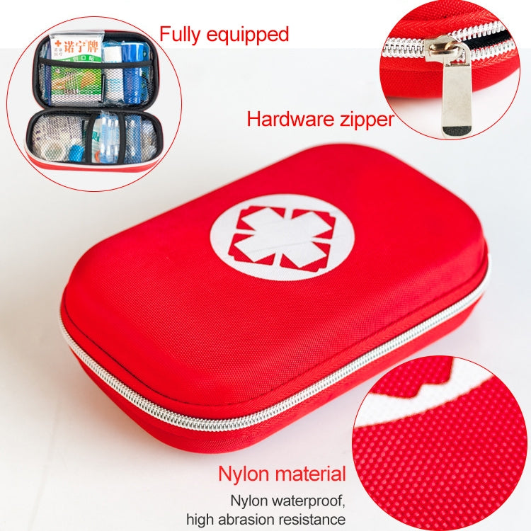 25 In 1 EVA Portable Car Home Outdoor Emergency Supplies Kit Survival Rescue Box(Black)