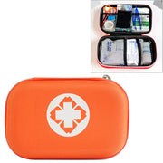 25 In 1 EVA Portable Car Home Outdoor Emergency Supplies Kit Survival Rescue Box(Orange)