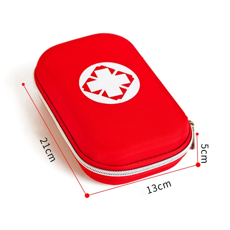 25 In 1 EVA Portable Car Home Outdoor Emergency Supplies Kit Survival Rescue Box(Orange)
