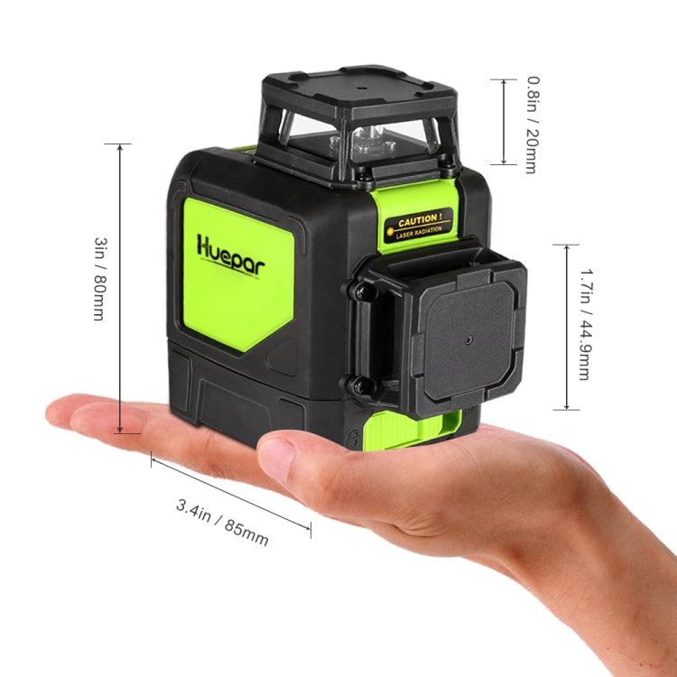 902CR 2��360 Degrees Laser Level Covering Walls and Floors 8 Line Red Beam IP54 Water / Dust proof(Red) - Laser Rangefinder by PMC TechLife | Online Shopping South Africa | PMC TechLife | Buy Now Pay Later Mobicred