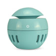Wood Grain USB Hollowed-out Humidifier Seven Color Aromatherapy Lamp Automatic Alcohol Sprayer with Remote Control(Sky Blue) - free shipping - PMC TechLife - Order now!