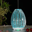 100ml Creative Vase Shape Aromatherapy Machine 3D Glass Humidifier Automatic Alcohol Sprayer with Colorful LED Lamp - free shipping - PMC TechLife - Order now!