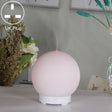 Ceramic Humidifier Mute Household Moon Shape Aromatherapy Machine Automatic Alcohol Sprayer with Colorful Lamp - free shipping - PMC TechLife - Order now!