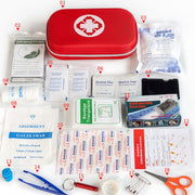 43 In 1 EVA Portable Car Home Outdoor Emergency Supplies Kit Survival Rescue Box(Orange)
