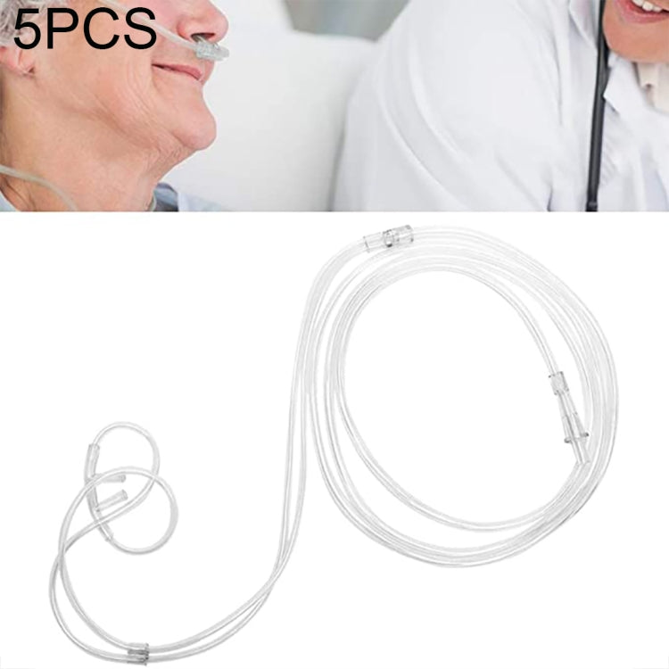 5 PCS Household Disposable Double-hole Nasal Oxygen Tube Pipe Oxygen Supply Tubing, Length: 10m - free shipping - PMC TechLife - Order now!