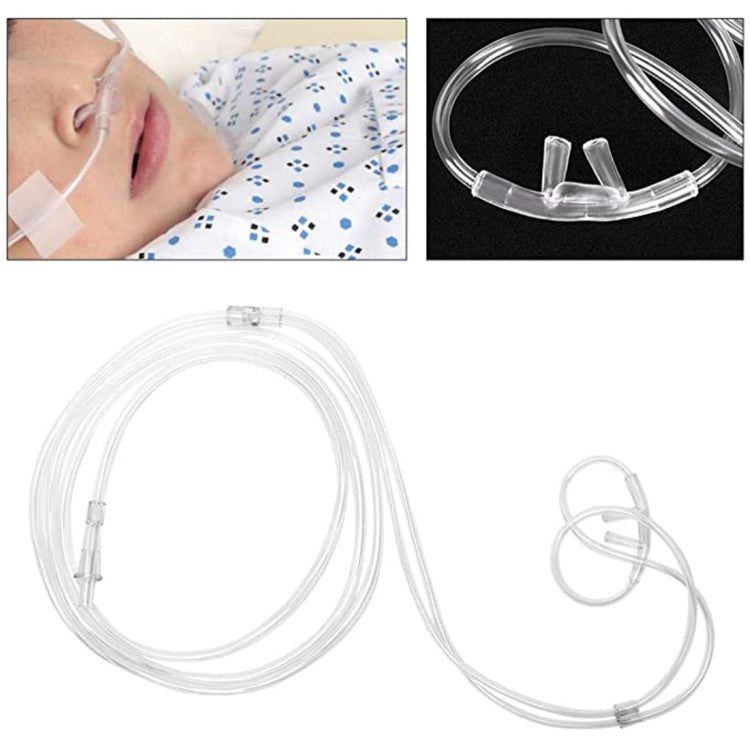 5 PCS Household Disposable Double-hole Nasal Oxygen Tube Pipe Oxygen Supply Tubing, Length: 10m - free shipping - PMC TechLife - Order now!