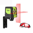 9011R 1V1H 20mW 2 Line Red Beam Laser Level Covering Walls and Floors (Red) - Laser Rangefinder by PMC TechLife | Online Shopping South Africa | PMC TechLife | Buy Now Pay Later Mobicred