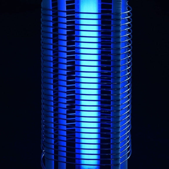 3W Microwave Insect Killer Electric Mosquito Fly Bug Insect Control with Trap Lamp, AC  220V, EU Plug(Black)
