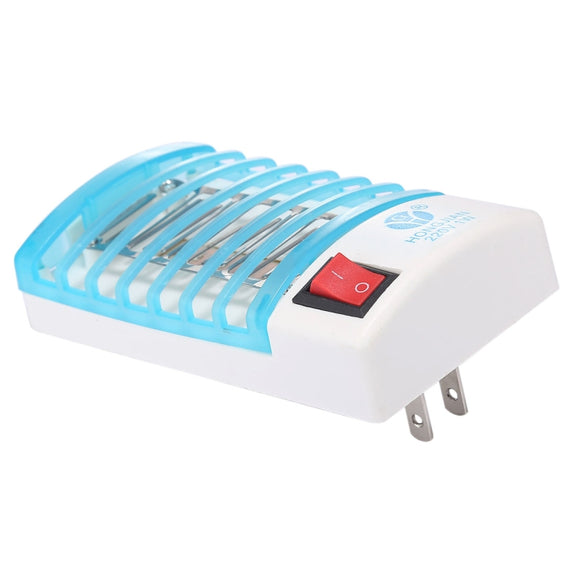 Efficient 4-LED Blue Light Mosquito Killer Night Lamp, US Plug, AC110V