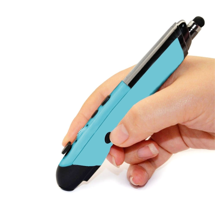 PR-08 2.4G Innovative Pen-style Handheld Wireless Smart Mouse, Effective Distance: 10m(Blue) - Wireless Mice by PMC Jewellery | Online Shopping South Africa | PMC Jewellery | Buy Now Pay Later Mobicred