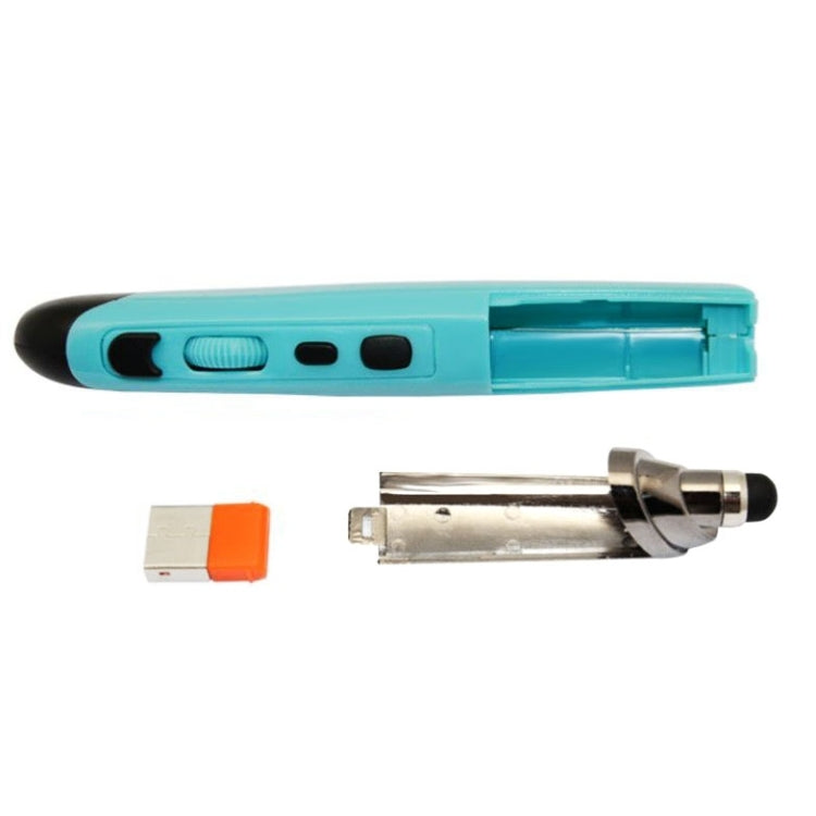 PR-08 2.4G Innovative Pen-style Handheld Wireless Smart Mouse, Effective Distance: 10m(Blue) - Wireless Mice by PMC Jewellery | Online Shopping South Africa | PMC Jewellery | Buy Now Pay Later Mobicred