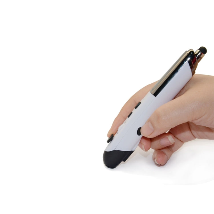 PR-08 2.4G Innovative Pen-style Handheld Wireless Smart Mouse, Support Windows 8 / 7 / Vista / XP /  2000 / Android / Linux / Mac OS. , Effective Distance: 10m(White) - Wireless Mice by PMC Jewellery | Online Shopping South Africa | PMC Jewellery | Buy Now Pay Later Mobicred