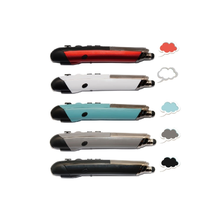 PR-08 2.4G Innovative Pen-style Handheld Wireless Smart Mouse, Effective Distance: 10m(Black) - Wireless Mice by PMC Jewellery | Online Shopping South Africa | PMC Jewellery | Buy Now Pay Later Mobicred