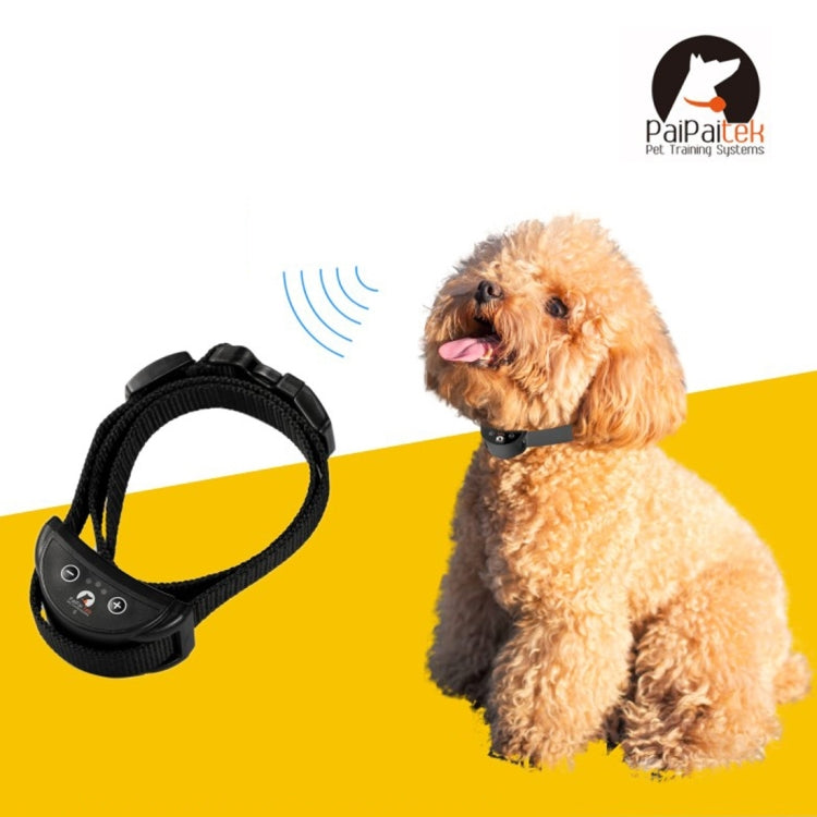 PD258 Automatic Anti Barking Collar Pet Training Control System for Dogs, S Size(Black) - Training Aids by PMC TechLife | Online Shopping South Africa | PMC TechLife