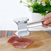 2 PCS Aluminum Alloy Loose Tenderizers Meat Hammer Steak Pork Kitchen Tools, Middle Size: 5.0 x 22.5cm