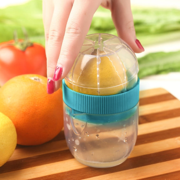 Multi-function Manual Mini Lemon Juicer with a Graduation Cup Juicer