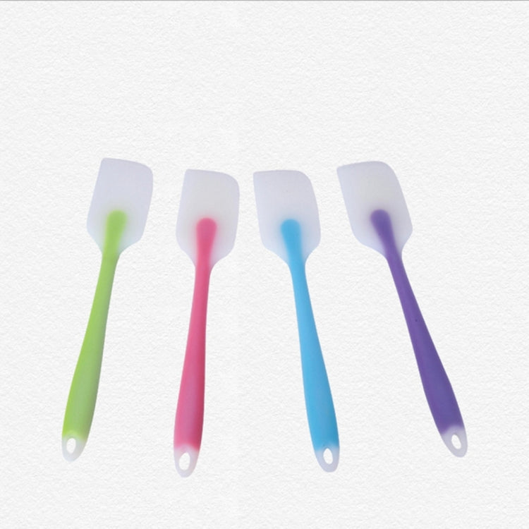 5 PCS Baking Tool Translucent Integrated High Temperature Resistance Cream Silicone Scraper Cake Spatula, Random Color Delivery - Baking Pastry Tools by PMC TechLife | Online Shopping South Africa | PMC TechLife | Buy Now Pay Later Mobicred