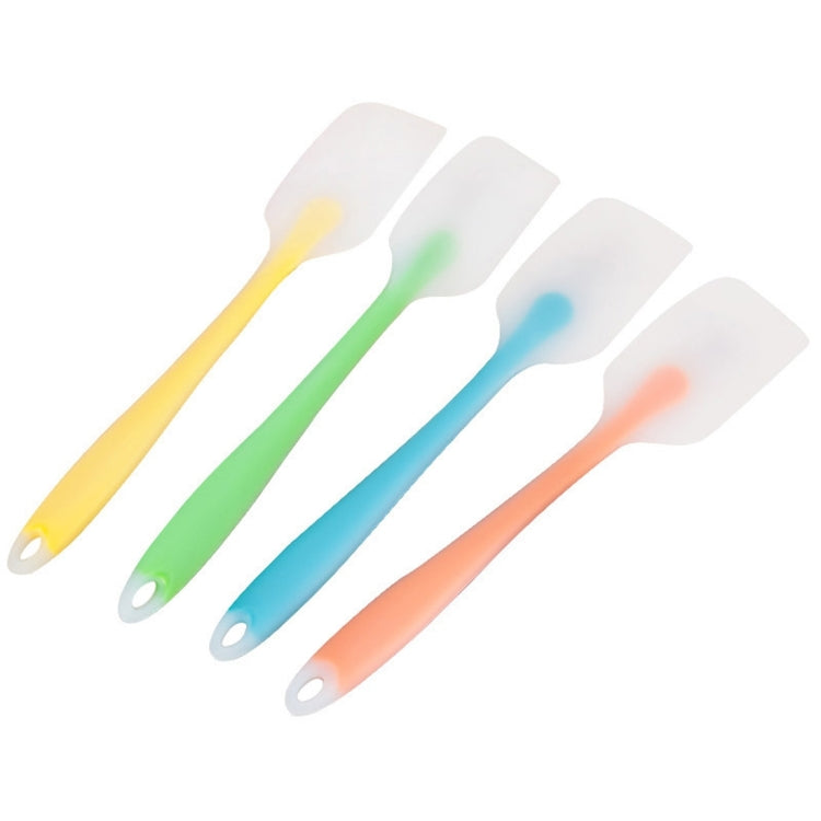 5 PCS Baking Tool Translucent Integrated High Temperature Resistance Cream Silicone Scraper Cake Spatula, Random Color Delivery - Baking Pastry Tools by PMC TechLife | Online Shopping South Africa | PMC TechLife | Buy Now Pay Later Mobicred