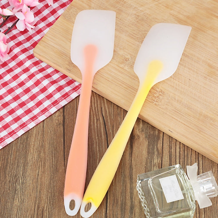 5 PCS Baking Tool Translucent Integrated High Temperature Resistance Cream Silicone Scraper Cake Spatula, Random Color Delivery - Baking Pastry Tools by PMC TechLife | Online Shopping South Africa | PMC TechLife | Buy Now Pay Later Mobicred
