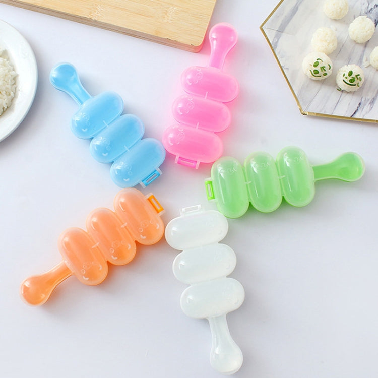 Cute Style Food-grade Sushi Rice Ball Shaker Mold with Spoon for Kids, Random Color Delivery - Food Molds by PMC TechLife | Online Shopping South Africa | PMC TechLife | Buy Now Pay Later Mobicred