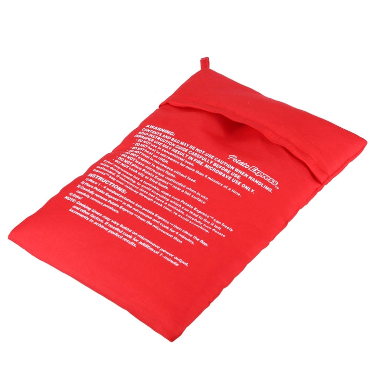 Washable Reusable Microwave Potato Cooker Bag (Cooks Up to 4 Potatoes At The Same Time), Size: 26.7*17.6cm(Red) - free shipping - PMC Jewellery - Order now!