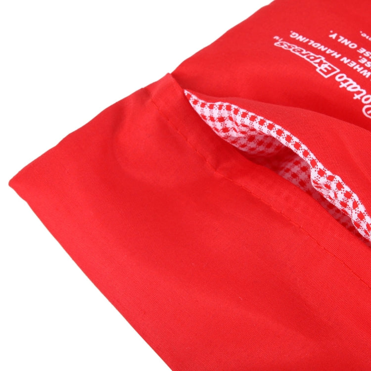 Washable Reusable Microwave Potato Cooker Bag (Cooks Up to 4 Potatoes At The Same Time), Size: 26.7*17.6cm(Red) - free shipping - PMC Jewellery - Order now!