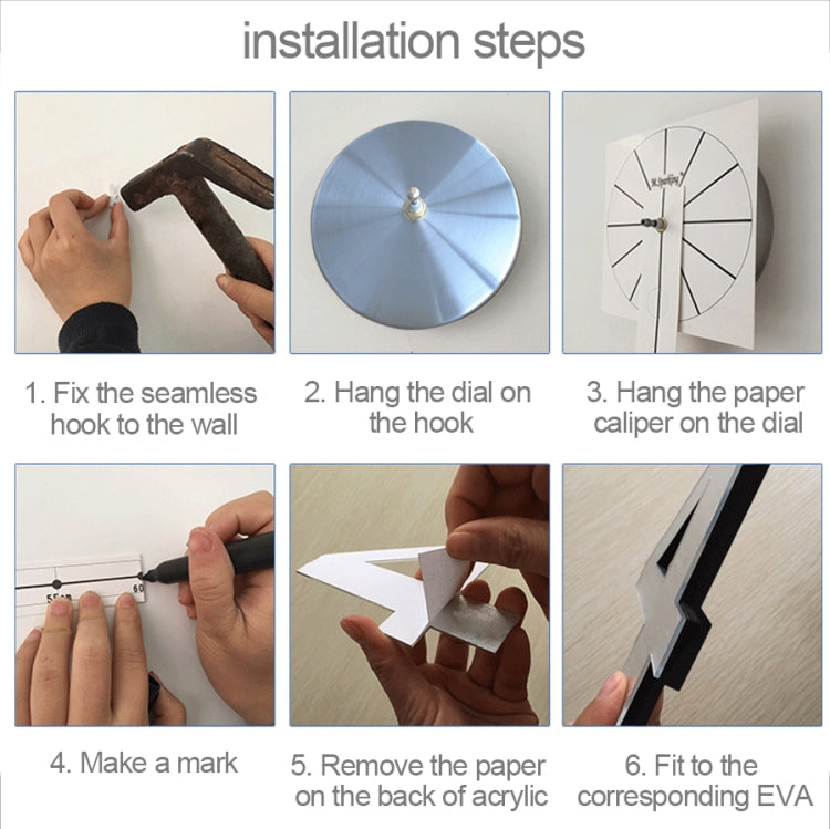 40 inch Creative Living Room Decorative Ticking Wall Clock(Silver) - Wall Clock by PMc TechLife | Online Shopping South Africa | PMc TechLife | Buy Now Pay Later Mobicred