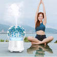 ML-824 100ML Gypsophila Flowers Aromatherapy Diffuser Air Humidifier with Colorful LED Light for Office / Home(Blue) - Air Purifiers & Accessories by PMC TechLife | Online Shopping South Africa | PMC TechLife | Buy Now Pay Later Mobicred