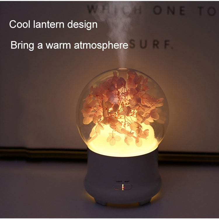 ML-824 100ML Gypsophila Flowers Aromatherapy Diffuser Air Humidifier with Colorful LED Light for Office / Home(Blue) - Air Purifiers & Accessories by PMC TechLife | Online Shopping South Africa | PMC TechLife | Buy Now Pay Later Mobicred