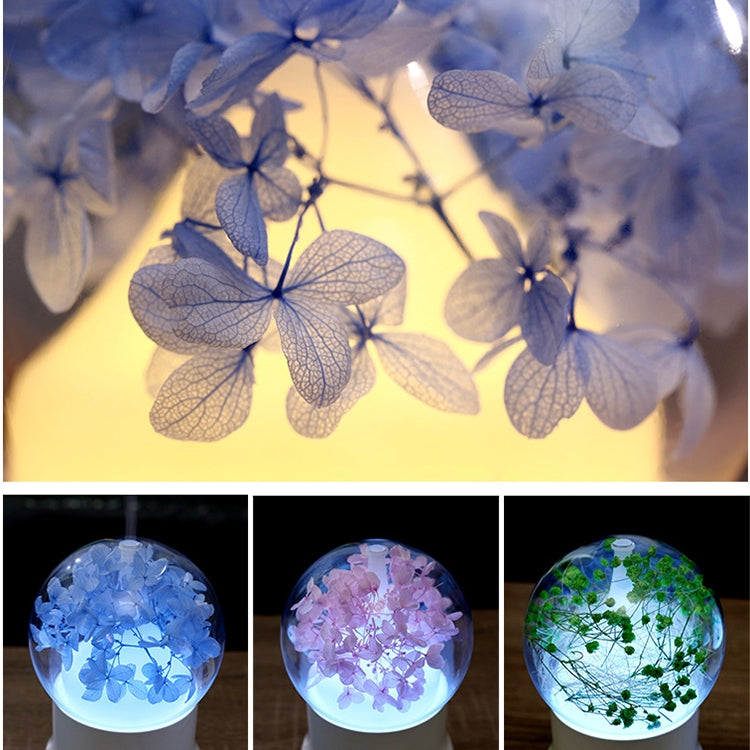 ML-824 100ML Gypsophila Flowers Aromatherapy Diffuser Air Humidifier with Colorful LED Light for Office / Home(Green) - Air Purifiers & Accessories by PMC TechLife | Online Shopping South Africa | PMC TechLife | Buy Now Pay Later Mobicred