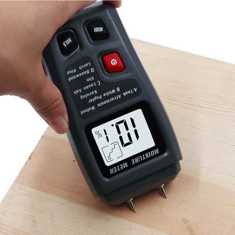 Rechargeable Wood Moisture Tester Moisture Measurement for Wood Flooring and Carton without Battery - PH & Moisture Meter by PMC TechLife | Online Shopping South Africa | PMC TechLife | Buy Now Pay Later Mobicred
