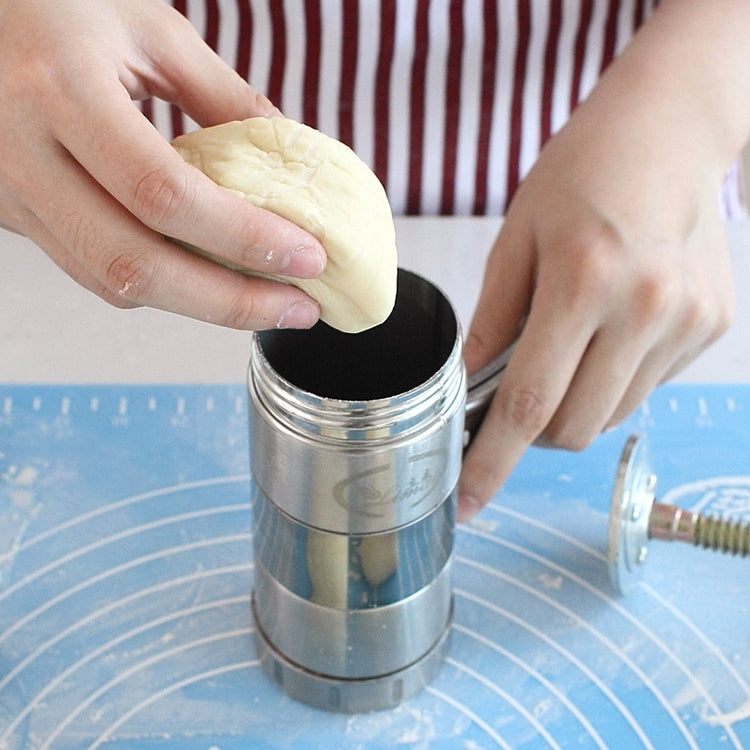 Household Stainless Steel Manual Pasta Machine Hand Pressure Noodle Machine Noodle Maker with 5 Models