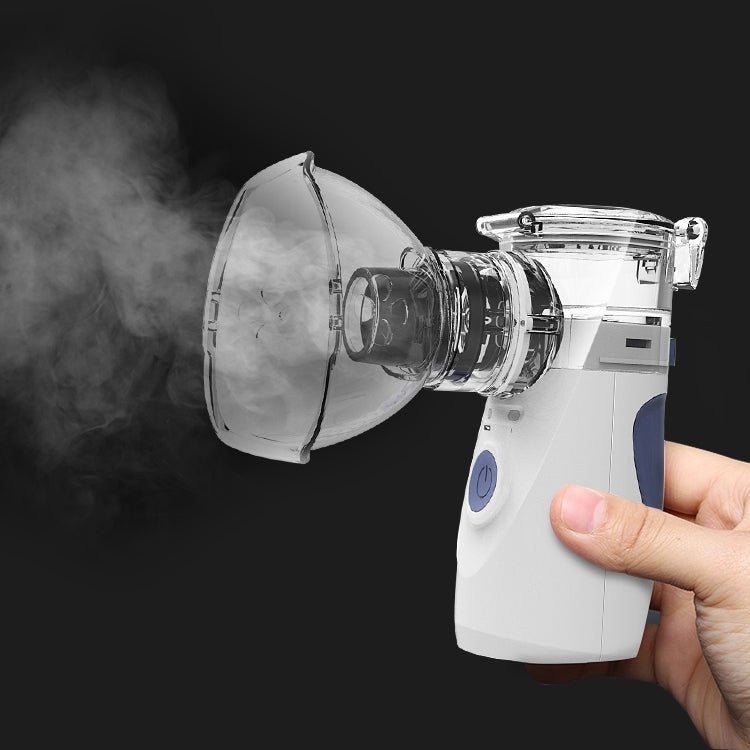 Portable Ultrasonic Nebulizer Mini Handheld Inhaler Respirator Health Care Home Machine Atomizer for Children - Ultrasonic Atomizer by PMC TechLife | Online Shopping South Africa | PMC TechLife