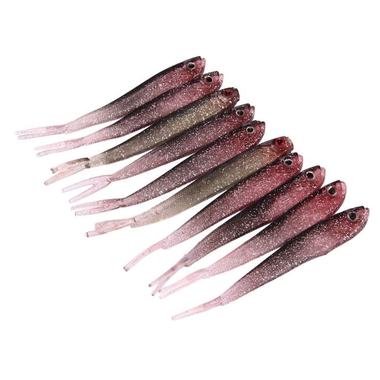 10 PCS Small Sequins Fish Shape Fishing Lures Artificial Fishing Bait, Length: 12.5cm - Fishing Lures by PMC TechLife | Online Shopping South Africa | PMC TechLife | Buy Now Pay Later Mobicred