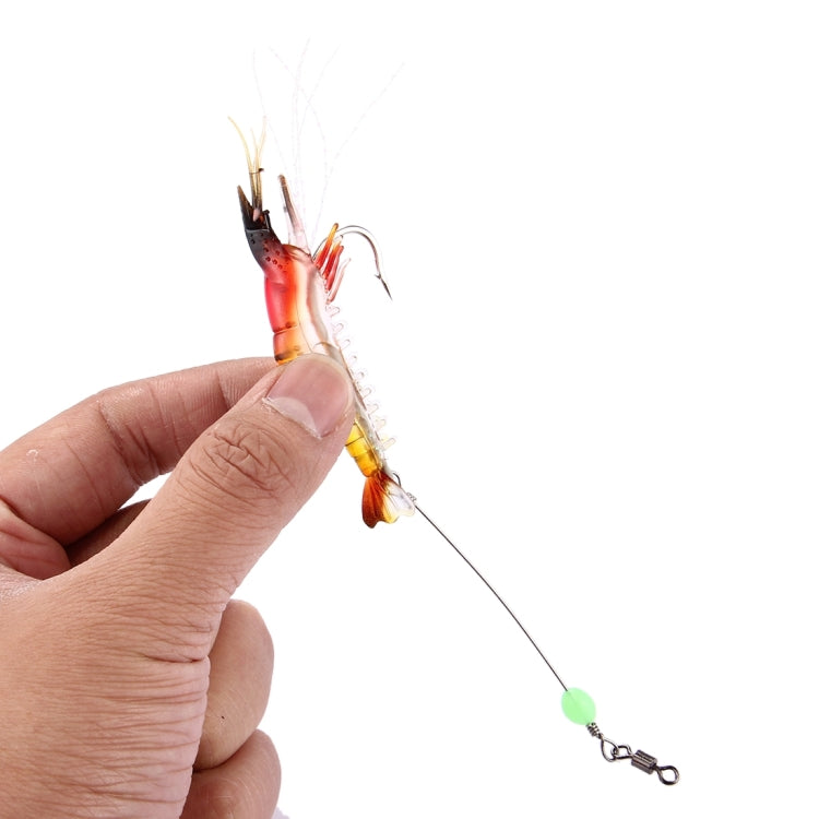 Luminous Shrimp Shape Fishing Lures Artificial Fishing Bait with Hook, Length: 7cm - Fishing Lures by PMC TechLife | Online Shopping South Africa | PMC TechLife | Buy Now Pay Later Mobicred