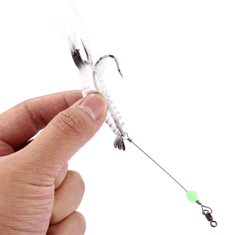 Luminous Shrimp Shape Fishing Lures Artificial Fishing Bait with Hook, Length: 7cm - Fishing Lures by PMC TechLife | Online Shopping South Africa | PMC TechLife | Buy Now Pay Later Mobicred