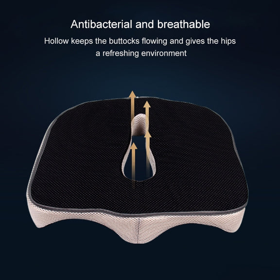 Office Chair Cushion Buttock Coccygeal Orthodontic Cushion, Size: 45x38x13cm