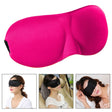 3D Portable Shading Sleep Rest Aid Cover Eye Patch Sleeping Mask Female Cute Eye Mask(Magenta) - free shipping - PMC TechLife - Order now!