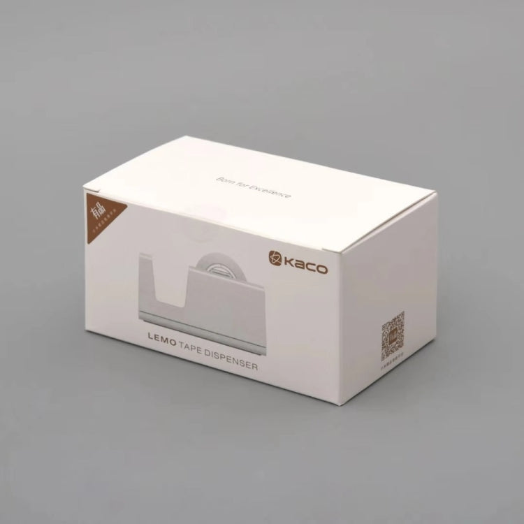 Original Xiaomi Youpin Kaco LEMO Tape Dispenser with 2 Rolls Tapes & Staples(White)