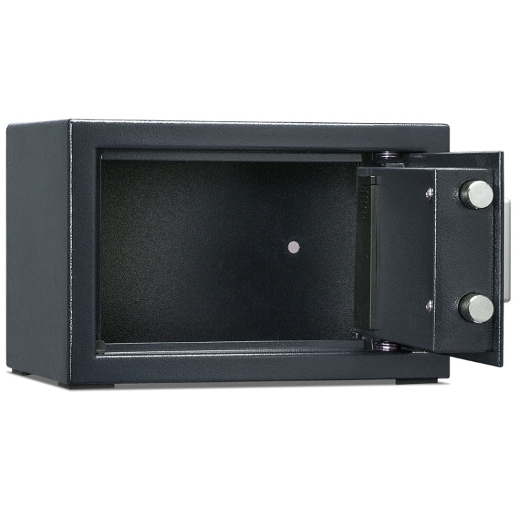Deli Home Office Hotel Mini Electronic Security Lock Box Wall Cabinet Safety Box(Black) - Safety Box by PMc TechLife | Online Shopping South Africa | PMc TechLife | Buy Now Pay Later Mobicred