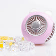 LORDNINO SBF003 3W USB Charging Portable Electric Fan with Magnetic Wristband, 3 Speed Control (Pink) - Electric Fans by PMC TechLife | Online Shopping South Africa | PMC TechLife | Buy Now Pay Later Mobicred
