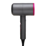 High-power 2000W Anionic Cold Hot Air Constant Temperature Hair Dryer, UK Plug(Red + Grey)
