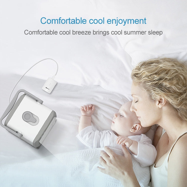 Mini Portable Household USB Refrigeration Air Conditioning Fan Air Cooler - Electric Fans by PMC TechLife | Online Shopping South Africa | PMC TechLife | Buy Now Pay Later Mobicred