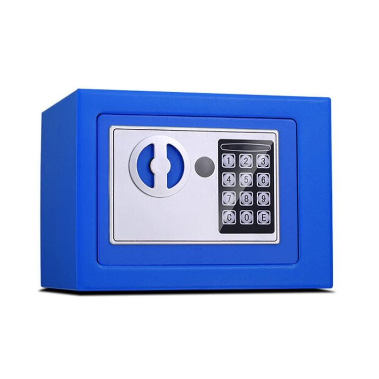 17E Home Mini Electronic Security Lock Box Wall Cabinet Safety Box without Coin-operated Function(Blue) - Safety Box by PMC Jewellery | Online Shopping South Africa | PMC Jewellery | Buy Now Pay Later Mobicred