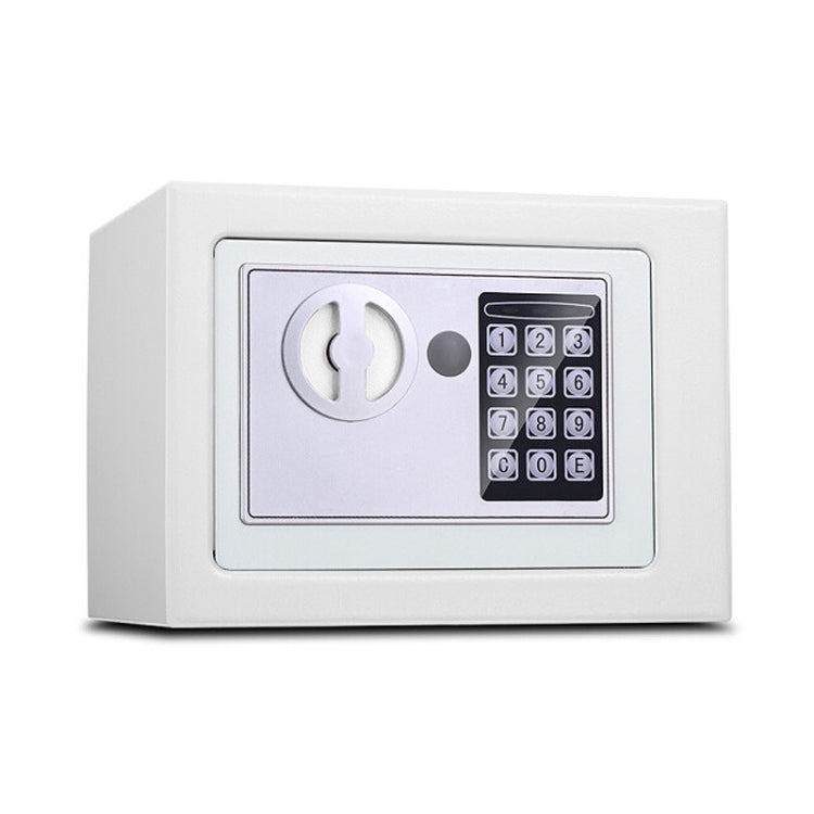 17E Home Mini Electronic Security Lock Box Wall Cabinet Safety Box without Coin-operated Function(White) - Safety Box by PMC Jewellery | Online Shopping South Africa | PMC Jewellery | Buy Now Pay Later Mobicred