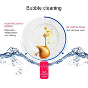 GYB001 Mini-ultrasonic Dishwasher Portable USB Charging Fruit Cleaner, Neutral Packaging(Champagne Gold)