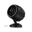 Portable Adjustable Mini USB Charging Air Convection Cycle Desktop Electric Fan Air Cooler, Support 2 Speed Control (Black) - Electric Fans by PMC TechLife | Online Shopping South Africa | PMC TechLife | Buy Now Pay Later Mobicred