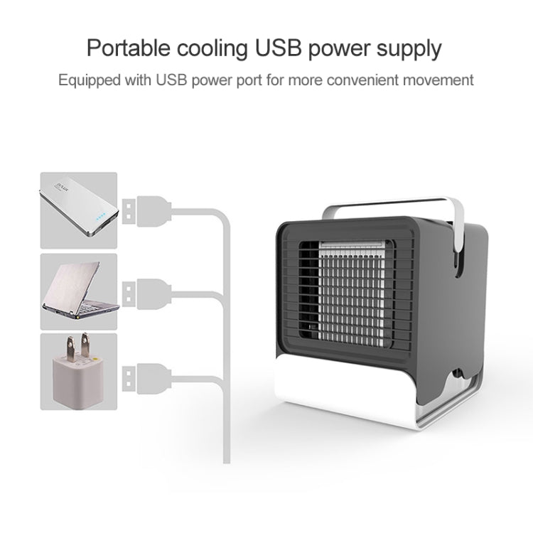 Spades A New Negative ion Air Conditioning Fan Household Humidification Air Cooler(Black) - Electric Fans by PMC TechLife | Online Shopping South Africa | PMC TechLife | Buy Now Pay Later Mobicred