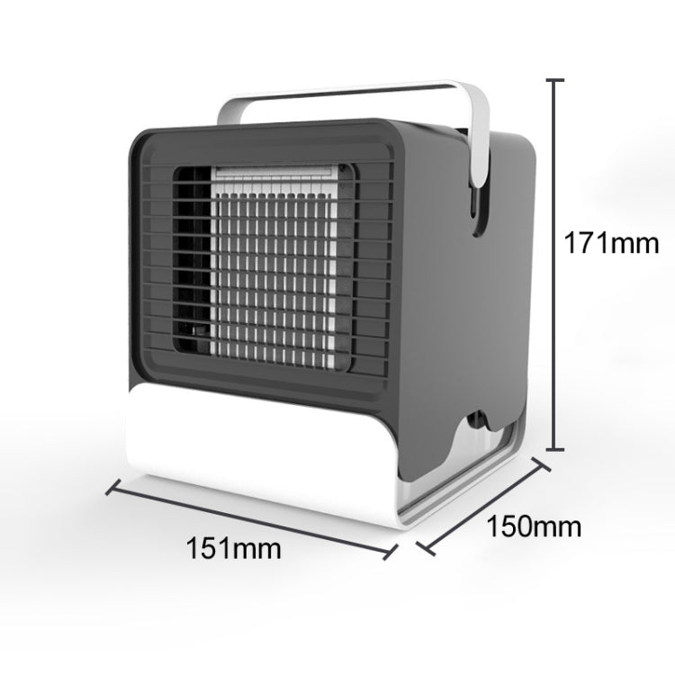 Spades A New Negative ion Air Conditioning Fan Household Humidification Air Cooler(Black) - Electric Fans by PMC TechLife | Online Shopping South Africa | PMC TechLife | Buy Now Pay Later Mobicred